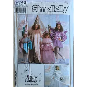 Simplicity 9343 Sewing Pattern (Vintage) CUT