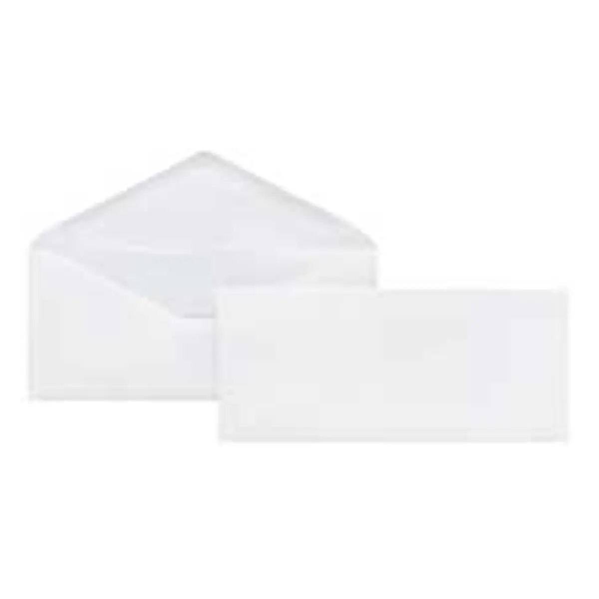 Quality Park No. 9 Fully Gummed Seal Wove Paper Business Mailing Envelope, 24 lb Imprint-Free Secure Contemporary Mailer, 3-7/8"x8-7/8" Standard Size Cost-Effective Bulk Mailing Office Stationery Supplies for Sealed Envelopes & Postal Supplies