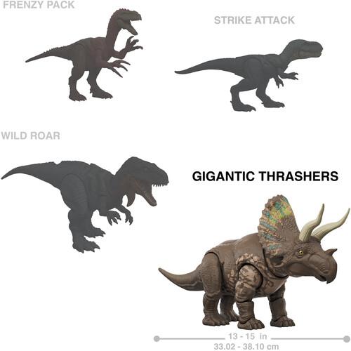 Mattel - Jurassic World: Rebirth Gigantic Thrashers Tyrannotitan  [Collectible Figurine/Statue/Bust] figurine/statue