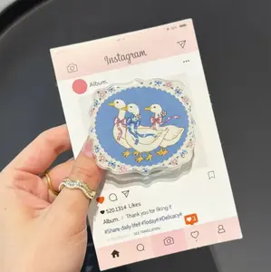Cute Goose Phone Grip – Vintage Cottagecore Pop Socket, Magsafe Accessories