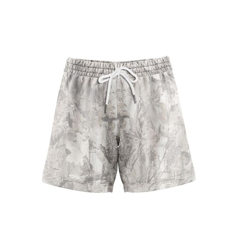 Pack 3 Men’s 5 Inch Inseam Camo Real Tree Print Mesh Shorts Breathable Fabric for Outdoor Sports Swimming Hiking and Active Adventures