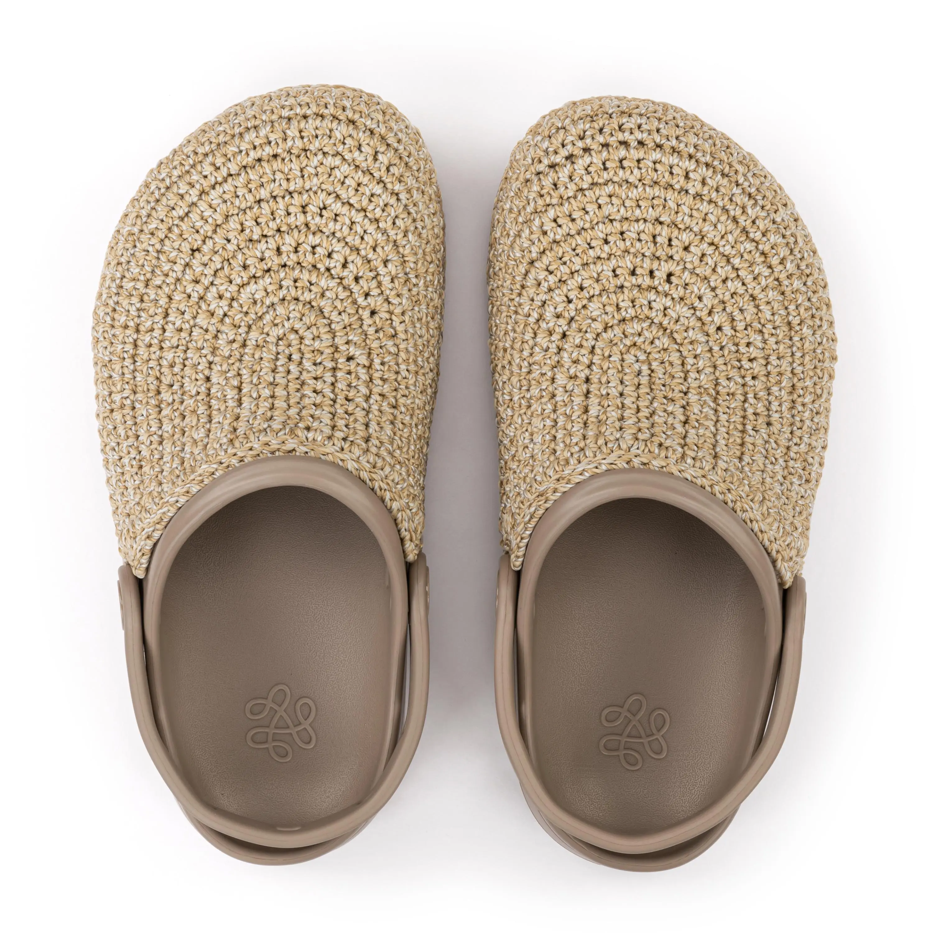 Bolo Clog - Hand Crochet - Bamboo Static