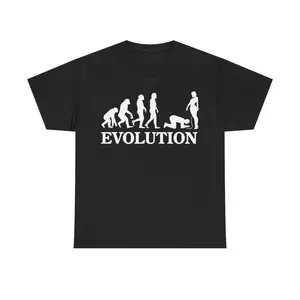 Evolution Simp Shirt - Unisex Cotton Tee, Funny Graphic T-Shirt, 100% Premium Cotton, Relaxed Fit, Perfect for Streetwear & Parties - Casual