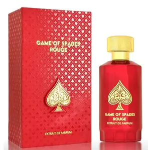 GAME OF SPADES Rouge Extrait de Parfum - Premium Fragrance with Spade Design - Perfume for Men and Women