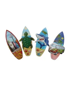Surf Board Refrigerator Magnet