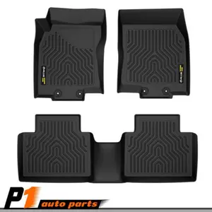 3D Floor Mats Fit For 14-20 Nissan Rogue Car All Weather TPE Floor Set Liners