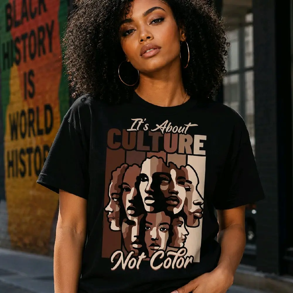 It's About Culture Not Color Tshirt
