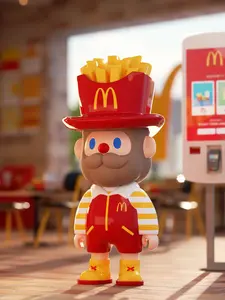 【 Gift Only, Not for Sale】[FINDING UNICORN] FARMER BOB POTATO BOB MCDONALD'S FARM  Figurines Home Decor Desktop Dolls Model Girls Gift