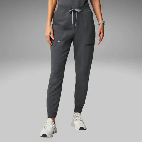 Fabletics Women's On-Call Scrub Jogger - Scrubs for Women, Athletic Joggers with Elastic Drawstring, 4-Way Stretch Soft Stretchable All Seasons Workwear Uniform
