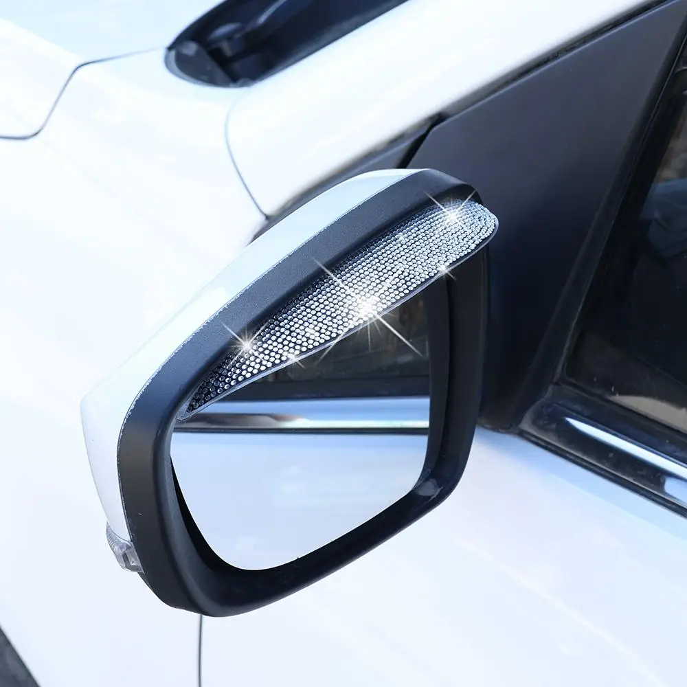 Car Side Mirror Rain Shield, 2 Counts Car Side Mirror Rain Shield, Waterproof Car Side Mirror Rain Shield, Universal Car Exterior Accessories