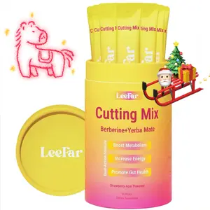 1x LEEFAR Glow Up Duo — She Juicy Women’s Probiotic + Slippery Elm & Cutting Mix with Berberine + Yerba Mate Support