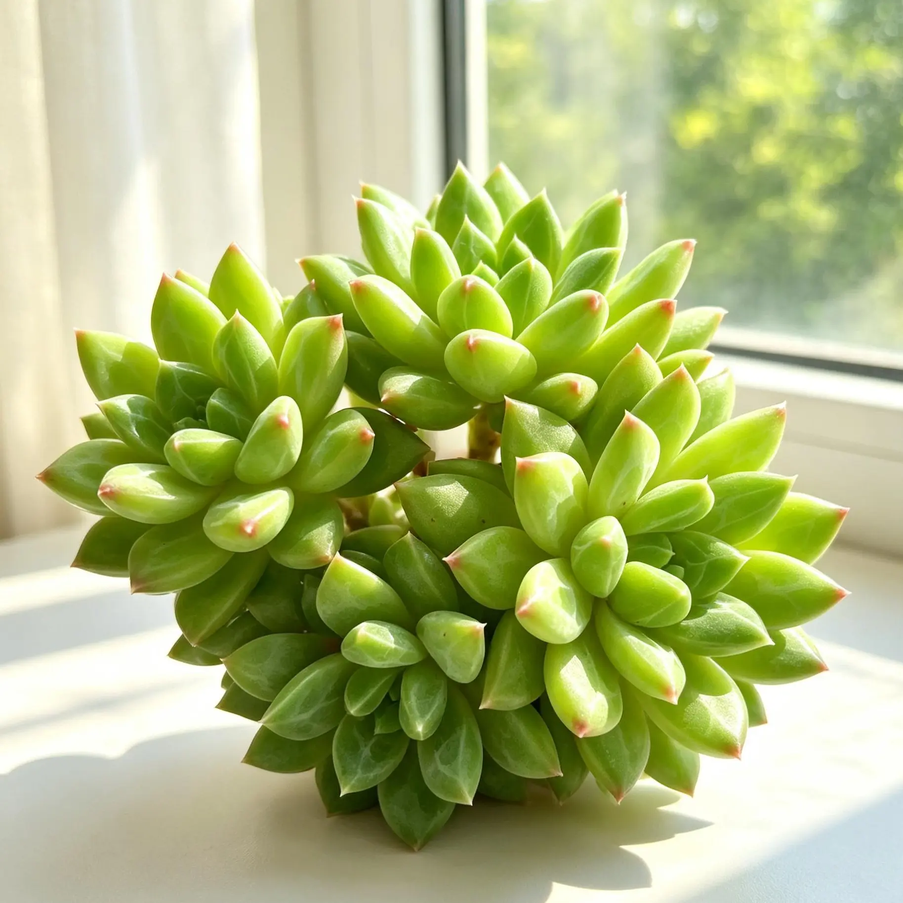 Echeveria 'Oracrium' Live Succulent Cluster 3–3.5 in – Rare Colorful Succulent, Bare Root (No Pot), Easy Care, Beginner Friendly, Indoor Houseplant, Home & Garden Decor, Plant Lover Gift