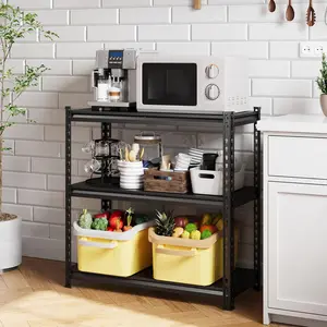 COZONY 3-Tier Garage Shelving Unit, Adjustable Storage Rack, 770 LBS Capacity Per Shelf, 36*16*36" Utility Storage Shelves