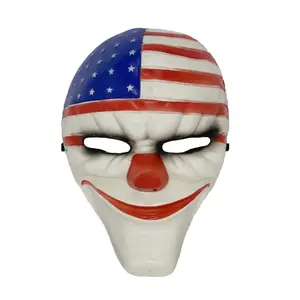 Payday Dallas Mask, Halloween Party Props Cosplay Mask，Masquerade Parties Costume Parties Carnival dino mask super hero mask