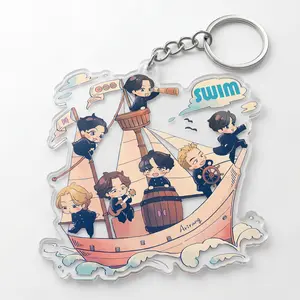 Kpop World Tour 2026 Swim Track Acrylic Keychain, Bantan Arirang 2026 Concert, Gift for Kpop Fan