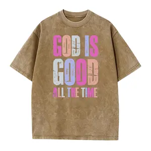 God Is Good All The Time Gift for Her Summer Christian Gifts Bible Verse Quote Her Gifts Religious Trendy Shirt Tees