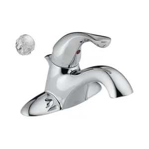 212 MAIN 521-PPU-ECO-DST Single Handle Leak-Free Bathroom Sink Faucet, Chrome Finish