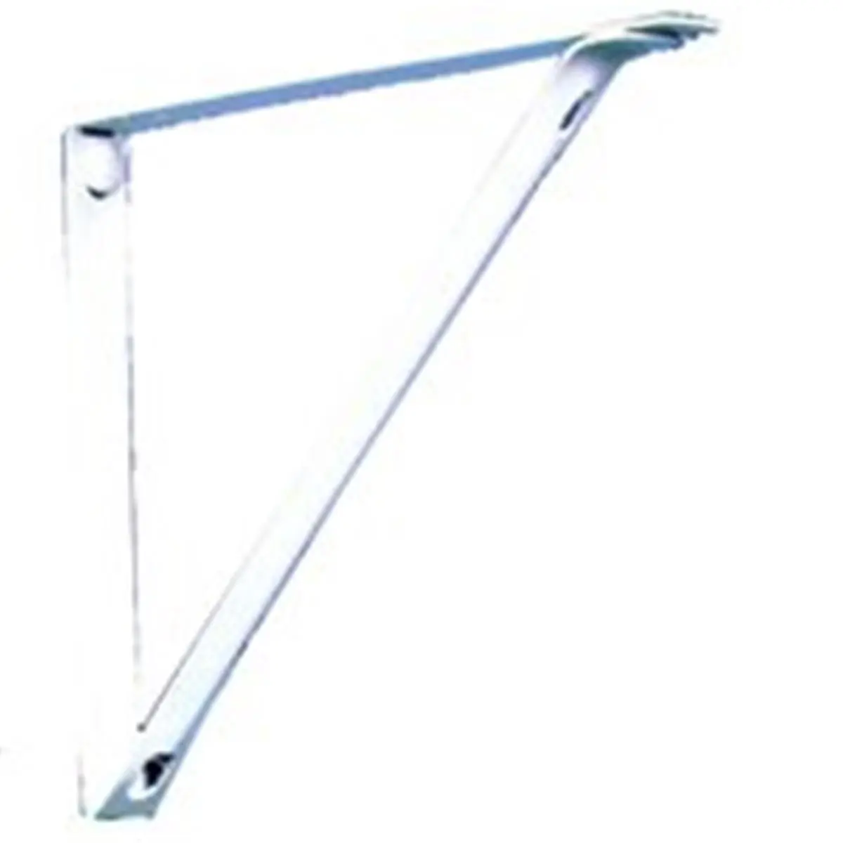 212 MAIN Knape & Vogt Mfg RP-0046-WT 10 in. White Bracketshelf, Closet Pro Shelf, 500lb Wall Mounted Organizer