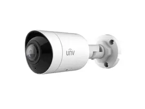 Uniview IPC2105SB-ADF16KM-I0 5MP Smart IR WDR 3D-DNR Outdoor Network Ultra 265 PoE Bullet Camera with 1.68mm Lens, Metal
