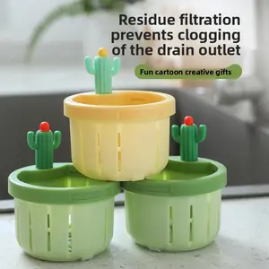 【US/UK 2025 Deals for You Days】Cactus Sink Drain Strainer, Kitchen Waste Collector Filter,Kitchen Accessories Sink Filter Basket