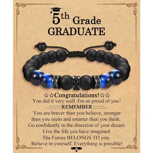 2025 Graduation Gifts for Him Boys Men High School/// 5th 6th 8th Grade/College/Master Degree/Middle School Graduation Gifts Bracelet for Son Grandson Nephew Boyfriend Friend