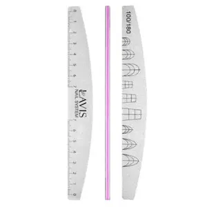 Lavis Nail Files with Built-In Guideline - 100/180