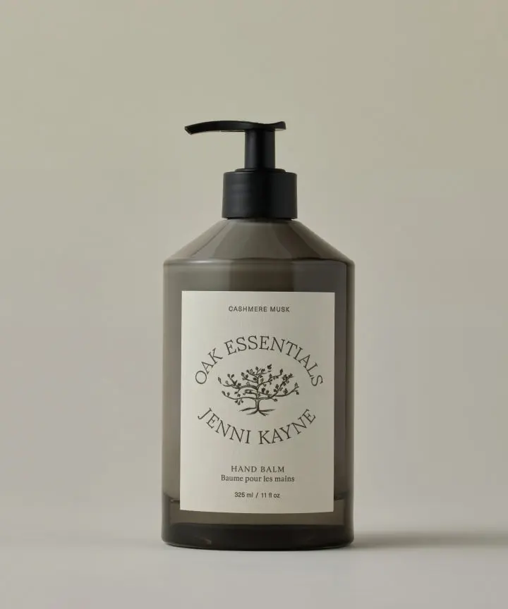 Oak Essentials x Jenni Kayne Probiotic Moisturizing Hand Balm, Coconut-Infused, Cashmere Musk Scent, 325ml