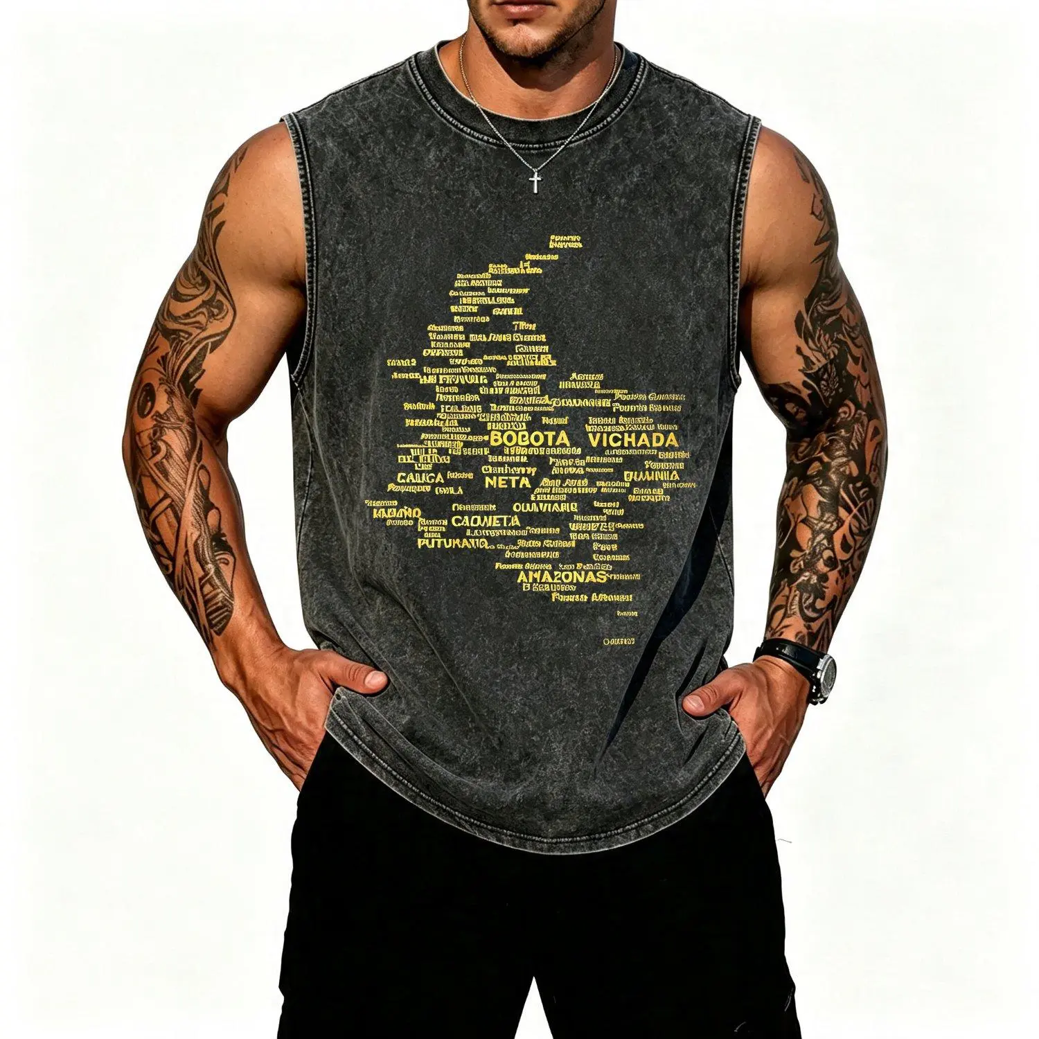 Vests Featuring Love Travel To Colombia Map Of Landmarks In Colombia Unique Styles Casual Fashion Outerwear Vest Collection