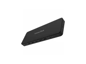 VisionTek VT4600DL Universal Dual 4K Docking Station 100W Charging (USB-A, USB-C) - for Notebook, Laptop, Desktop, Monitor, Mobile Device - Charging Capability - 100 W - USB Type C, USB Type A - 2 Dis