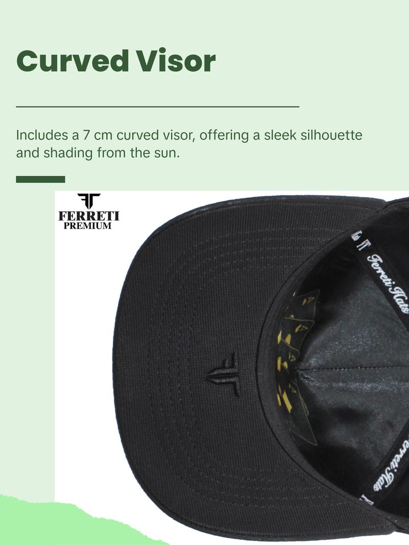Ferreti Hats PREMIUM FT86 Los 3 Vicios Baseball Cap - Premium Quality
