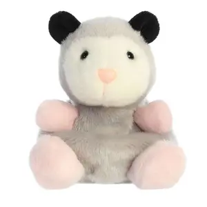 Aurora® Adorable Palm Pals™ Sherri Opossum™ Stuffed Animal - Fun Collectible Plush for Kids and Adult Collectors - Perfect for Decorating Rooms and Birthday Gifts - Gray 4.5 Inches