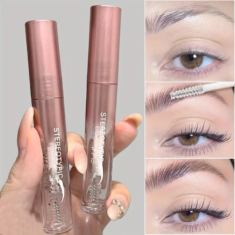 Waterproof Eyebrow Gel with Brush Applicator, 1 Count Long Lasting Eyebrow Setting Gel, Natural Eyebrow Styling Gel, Eye Brow Makeup Tool, Cosmetic