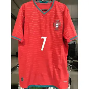 2026 Portugal Fan Version #7 Ronaldo Soccer Jersey #CR7 Short Sleeve