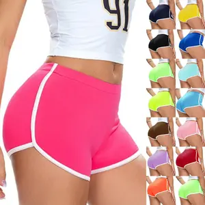 Women's Fashion Booty Shorts Retro Dolphin Style Sports Yoga Gym Running Hot Pants Comfortable & Stylish Versatile Active Wear