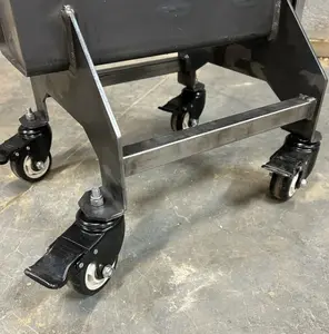 Accessory - 3-inch Casters - Attaches to 6-Inch Bulldog Rocket Stove