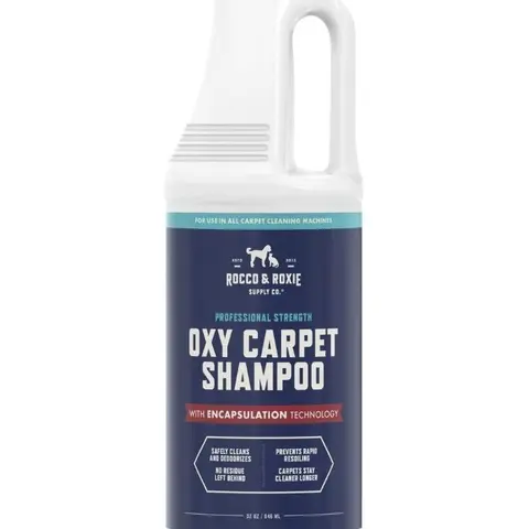 Rocco & Roxie Oxy Carpet Cleaner Solution for Pets, Use in Any Carpet Shampooer Machine for Deep Fresh Cleaning