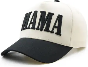 Mama Trucker Hat, Vintage Snapback Mom Baseball Cap, Trendy New Mom Gifts Mothers Day Outfits for Mommin Birthday