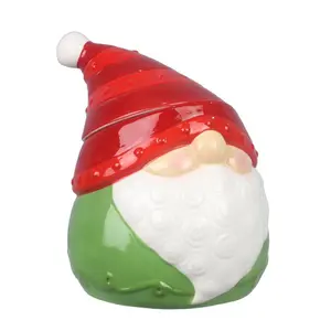 Young's Inc. Christmas Whimsical Gnome Treat Jar