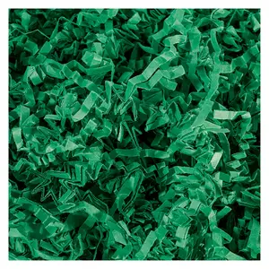 MAGICWATER SUPPLY Green Crinkle Cut Paper for Gift Baskets - Perfect Shredded Paper Filler for Basket Filling, Gift Boxes, Bridesmaid Gifts, Christmas Stuffers & More - Ideal for All Occasions