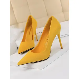 Women's Fashionable  Minimalist Solid Color Stiletto Heels, Elegant Pointed Toe High Heels for Party,  Daily Wear  for Women & Girls, Elegant Heeled Shoes