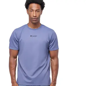 PERFORMANCE WAFFLE TEE - SLATE INDIGO