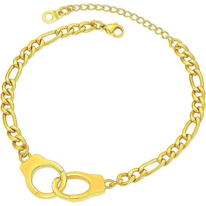 handcuff-gold plated