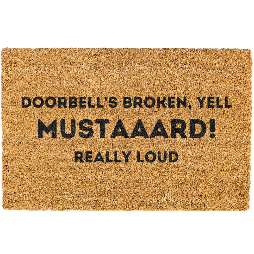 Doorbell Broken doormat, Welcome Mat, Funny doormat