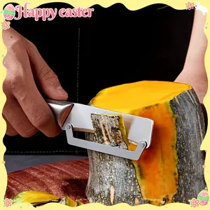 1-Pack Stainless Steel Multipurpose Peeler With Sharp Blade - Perfect For Vegetables And Fruits, Durable Integrated Design For Easy Peeling Of Potatoes, Squash, Celery, Sugarcane, Wax Gourd, Pineapple, And Apple