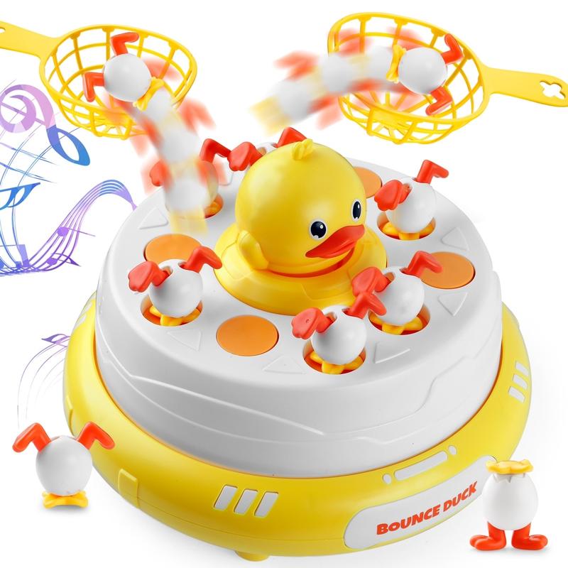 Bounce and Catch Duck Board Game Toy for Kids Popping Up Music Duck Educational Musical Bounce and Catch Duck Board Game Toy for Kids Popping Up Music Duck Educational Musical