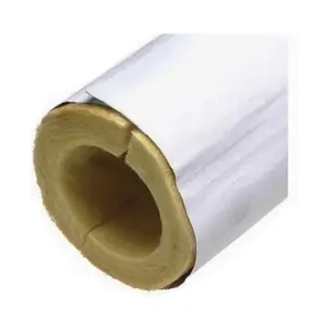 Thermwell Products 263125 6 ft. Long Foam Pipe Insulation, Gray