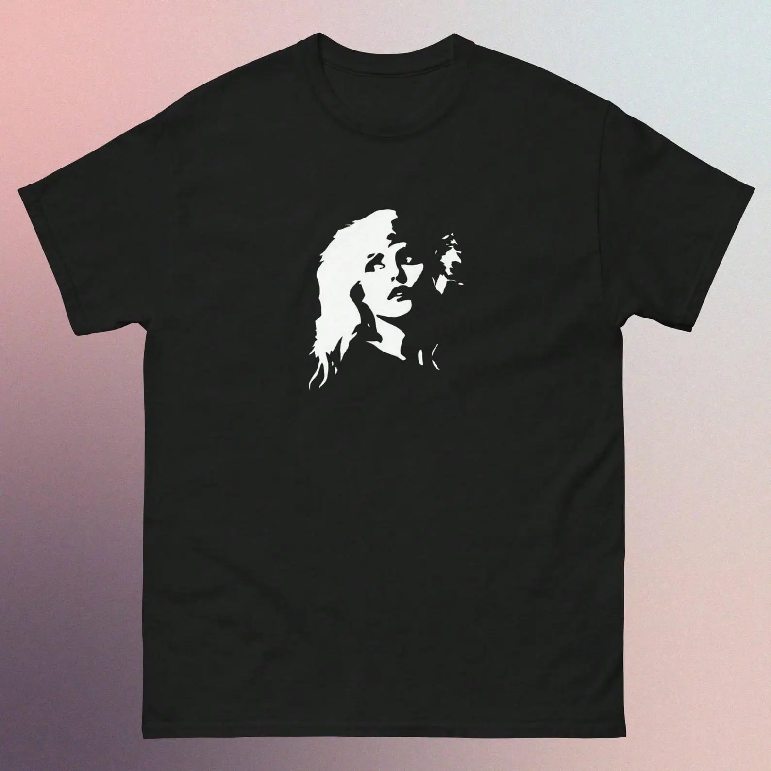 Women's Comfortable Short-Sleeve Graphic T-Shirt - Lightweight Casual Top, Blondie 01 Classic Style, Bold Brushstrokes 1-Piece Tee