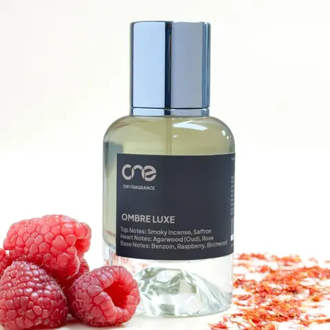 Ombre Luxe, by CN1 Fragrance | Unisex Perfume for Men and Women, Eau de Parfum, Smoky Incense, Saffron, Oud | Long Lasting