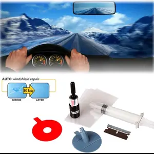 Car Windshield Glass Scratch Repair DIY Tool Kit for Car Window Cracked Scratch