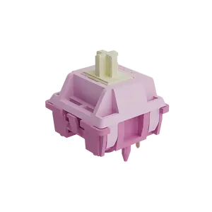 Akko V3 Creamy Purple Pro Keyboard Switch for Mechanical Gaming Keyboard, 5-Pin 30gf tactile Switches (90pcs)